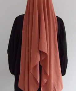Voile en modal terracota