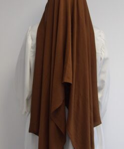 Voile en modal caramel