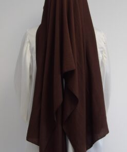 Voile en modal cacao