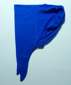 Bonnet à nouer bleu