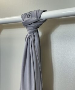 Voile plume ultra light gris brume