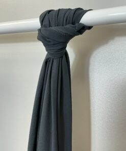 Voile plume ultra light gris beton