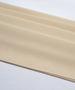 Voile en mousseline nude