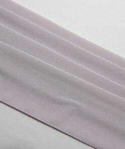 Voile en mousseline parme