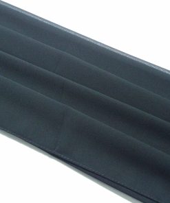 Voile en mousseline noir