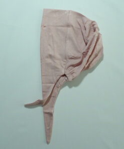 Bonnet à nouer rose pale