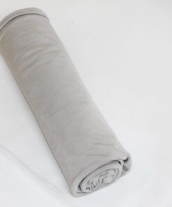 Voile Jersey luxury silk satin argent