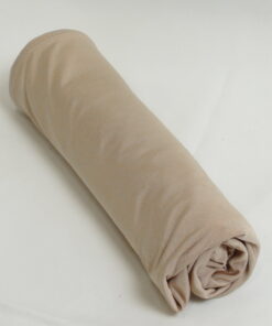 Voile Jersey luxury silk satin beige claire