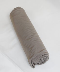 Voile Jersey luxury silk satin gris foncé