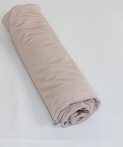 Voile Jersey luxury silk satin rose claire