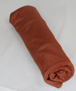 Voile Jersey luxury silk satin rouille