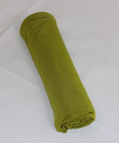 Voile Jersey luxury silk satin vert olive