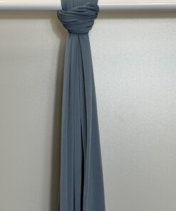 Voile en jersey luxury bleu ciel