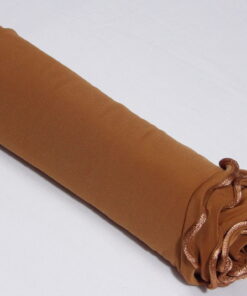 Voile en jersey luxury frisé tabac