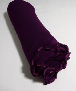 Voile en jersey luxury frisé mure