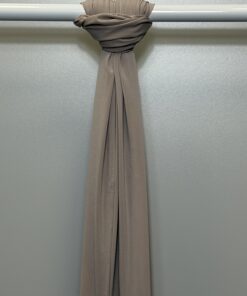 Voile en jersey luxury gris perle