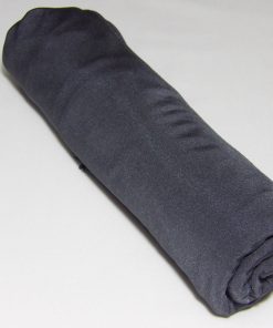 Voile Jersey luxury silk satin anthracite