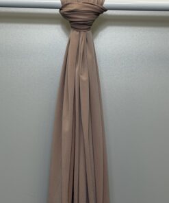Voile en jersey luxury taupe moka